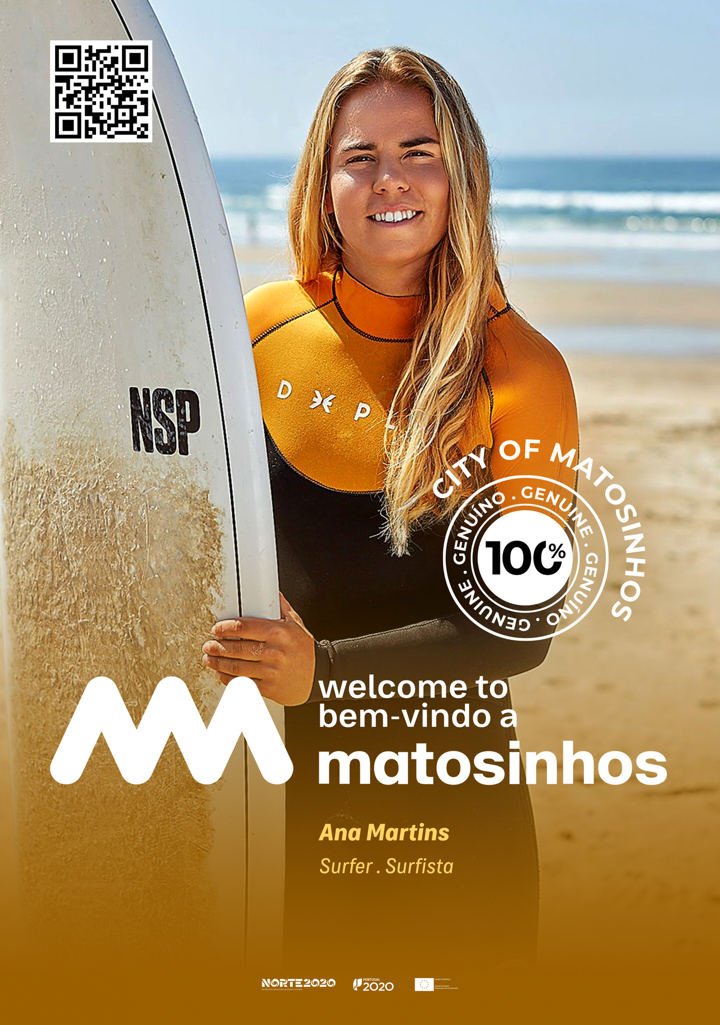 Posters Matosinhos Surfista